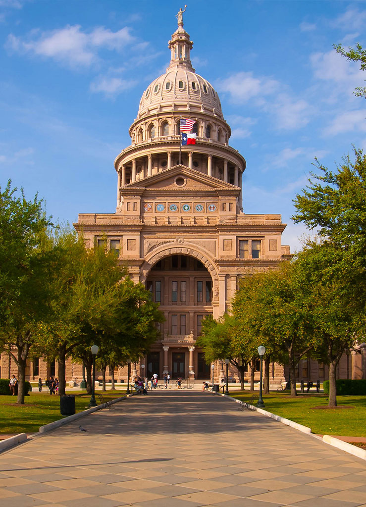 Texas Stage Capital building in Austin, TX